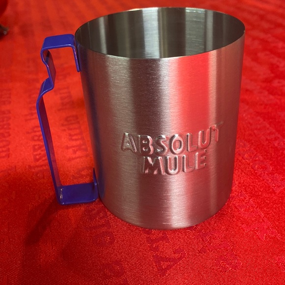 2 ABSOLUT MULE ALUMINUM CUPS - Picture 1 of 4
